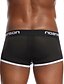 abordables Sous-vêtements exotiques homme-Homme Basique Sexy Boxers - Normal, Couleur Pleine Taille Basse Blanche Noir Bleu M L XL