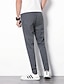cheap Sweatpants-Men&#039;s Harem Sweatpants Trousers Pleated Solid Colored Full Length Daily Linen Simple Harlem Pants Slim Black Light gray / Spring / Plus Size
