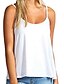 cheap Tank Tops &amp; Camis-Women&#039;s Daily Weekend Tank Top - Solid Colored Strap White