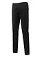 cheap Chinos-Men&#039;s Dress Pants Solid Colored Full Length Pants Daily Work Cotton Slim Black Gray