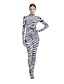 cheap Zentai Suits-Patterned Zentai Suits Cosplay Costume Catsuit Adults&#039; Latex Spandex Lycra Elastic Cosplay Costumes Stylish Special Design Chic &amp; Modern Men&#039;s Women&#039;s Animal Fur Pattern Zebra Halloween Carnival