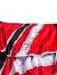 Недорогие Комплекты мужской одежды-21Grams Муж. Жен. Велокофты и велошорты-комбинезоны С короткими рукавами Горные велосипеды Шоссейные велосипеды Красный Мода Большие размеры Велоспорт Наборы одежды Лайкра Полиэстер 3D / Эластичная