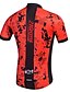 cheap Men&#039;s Clothing Sets-21Grams® Men&#039;s Short Sleeve Cycling Jersey with Bib Shorts Summer Silicon Polyester Red Funny Fashion Bike Shorts Bib Shorts Jersey 3D Pad Breathable Quick Dry Reflective Strips Back Pocket Sports
