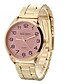 cheap Quartz Watches-Xu™ Women&#039;s Dress Watch Wrist Watch Quartz Gold Creative Casual Watch Large Dial Analog Luxury Fashion - White Black Pink One Year Battery Life