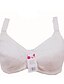 cheap Bras-Women&#039;s Full Coverage Bras Push-up / Wireless / Lace Bras - Jacquard, Lace / Cotton / Sports Bras / Padless