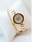 cheap Bracelet Watches-Women&#039;s Dress Watch Bracelet Watch Diamond Watch Quartz Ladies Creative Analog Gold Silver / One Year / Stainless Steel / Stainless Steel / Japanese