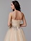 billiga Aftonklänningar-Ball Gown Luxurious Dress Quinceanera Floor Length Sleeveless Sweetheart Neckline Tulle with Crystals Beading 2022 / Formal Evening