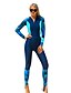 cheap Rash Guards-SBART Women&#039;s Rash Guard Dive Skin Suit Waterproof UV Sun Protection UPF50+ Full Body Swimwear Swimsuit Front Zip Swimming Diving Surfing Snorkeling Patchwork Summer Spring
