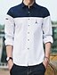 cheap Men&#039;s Shirts-Men&#039;s Work Shirt - Solid Colored / Long Sleeve
