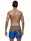 preiswerte Männerhosen-Herrn Aktiv Grundlegend Sport Strand Chinos Kurze Hosen Hose Einfarbig Patchwork Sommer Weiß Blau Rote S M L