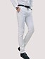cheap Chinos-Men&#039;s Casual Dress Pants Slim Chinos Pants Basic Full Length Business Daily Work Office Micro-elastic Solid Colored Mid Waist Royal Blue White L 3XL