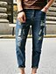 cheap Men&#039;s Pants-Men&#039;s Basic Jeans Pants - Solid Colored Blue