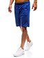 cheap Men&#039;s Pants-Men&#039;s Basic / Street chic Daily Sports Sweatpants / Shorts Pants - Solid Colored Cotton Dark Gray Light gray Royal Blue L XL XXL / Summer
