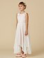 cheap Flower Girl Dresses-A-Line Ankle Length Flower Girl Dress Holiday Cute Prom Dress Chiffon with Lace Fit 3-16 Years