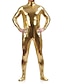billige Zentai-drakter-Blanke Zentai-drakter Huddrag Voksne Spandex Lasteks Cosplay-kostymer Kjønn Herre Dame Ensfarget Halloween Maskerade