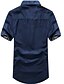 cheap Men&#039;s Shirts-Men&#039;s Basic Shirt - Geometric / Short Sleeve