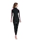 cheap Rash Guards-SBART Women&#039;s Rash Guard Dive Skin Suit Bathing Suit Swimsuit UV Sun Protection UPF50+ Breathable Long Sleeve Full Body Front Zip - Swimming Diving Surfing Snorkeling Patchwork Summer / Quick Dry