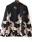 cheap Women&#039;s Blouses &amp; Shirts-Women&#039;s Basic Loose Shirt - Animal Print Shirt Collar / Spring