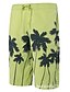 cheap Men&#039;s Swimwear-Men&#039;s Swimwear Bottoms Swimsuit Color Block White Green Fashion Bathing Suits
