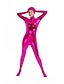 billige Zentai-sæt-Zentai dragter Cosplay kostume Kattedrag Voksne Latex Cosplay Kostumer Herre Dame Ensfarvet Halloween Karneval Maskerade / Huddrag