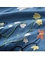 tanie Sukienki-Dziewczyny &#039; Krótki rękaw Solidne kolory Grafika drukowana 3D Sukienki Podstawowy Nad kolano Sukienka Lato Dzieci Codzienny Regularny Haft