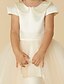 olcso Koszorúslányruhák kislányoknak-Báli ruha Midi Virágoslány ruha Elsőáldozás Aranyos báli ruha Szatén val vel Gyöngydíszítés 3-16 éves korig alkalmas