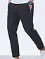 cheap Men&#039;s Pants-Men&#039;s Basic Daily Chinos Pants - Solid Colored Black Light gray Gray L / XL / XXL