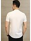 cheap Men&#039;s Shirts-Men&#039;s Shirt Solid Colored Plus Size Short Sleeve Going out Tops Chinoiserie Standing Collar Black Gray Red