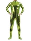billige Zentai-drakter-Blanke Zentai-drakter Huddrag Voksne Spandex Lasteks Cosplay-kostymer Kjønn Herre Dame Ensfarget Halloween Maskerade