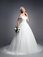 baratos Vestidos de Casamento-Noivado Formal Vestidos de noiva Cauda Corte De Baile Manga Curta Ombro a Ombro Renda Com Miçangas Apliques 2023 Vestidos de noiva