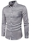 Χαμηλού Κόστους Ανδρικά Πουκάμισα-Men&#039;s Work Shirt - Check / Short Sleeve