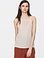cheap Tank Tops &amp; Camis-Women&#039;s Daily Basic Tank Top - Solid Colored Strap Beige / Lace