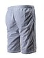 abordables Pantalones y bermudas de hombre-Hombre Básico / Chic de Calle Diario Deportes Pantalones de Deporte / Shorts Pantalones - Un Color Algodón Gris Oscuro Gris Claro Azul Real L XL XXL / Verano