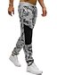 cheap Men&#039;s Pants-Men&#039;s Basic Daily Loose Sweatpants Pants - Color Block / Camo / Camouflage Cotton Black Gray L XL XXL