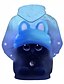 お買い得  男性用3Dパーカー-Men&#039;s Plus Size Hoodie Cartoon Cat Geometric Print Hooded Daily Going out 3D Print Active Hoodies Sweatshirts  Long Sleeve Blue / Fall / Winter