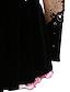 Χαμηλού Κόστους Καλλιτεχνικό πατινάζ-Φόρεμα για φιγούρες πατινάζ Γυναικεία Κοριτσίστικα Patinaj Φορέματα Μαύρο Λευκό Σκούρο μωβ Άνοιγμα πίσω Δίχτυ Σπαντέξ Βελούδο Υψηλή Ελαστικότητα Ανταγωνισμός Ενδυμασία πατινάζ Διατηρείτε Ζεστό