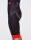 ieftine îmbrăcăminte de triatlon pentru bărbați-Malciklo Bărbați Jersey de ciclism Costum Manșon scurt triatlon Alb Negru Portocaliu Bicicletă Costume Rezistent la UV Respirabil Proiectare anatomică Rezistent la Ultraviolete Uscare rapidă Spandex