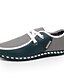 cheap Men&#039;s Slip-ons &amp; Loafers-Men&#039;s Loafers &amp; Slip-Ons Comfort Shoes Light Soles Driving Loafers Casual British Outdoor Daily Walking Shoes PU Breathable Wear Proof Black Green Blue Color Block Fall Spring