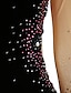 Χαμηλού Κόστους Καλλιτεχνικό πατινάζ-Φόρεμα για φιγούρες πατινάζ Γυναικεία Κοριτσίστικα Patinaj Φορέματα Μαύρο Λευκό Σκούρο μωβ Άνοιγμα πίσω Δίχτυ Σπαντέξ Βελούδο Υψηλή Ελαστικότητα Ανταγωνισμός Ενδυμασία πατινάζ Διατηρείτε Ζεστό