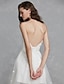זול שמלות כלה-שמלותקבלתפנים שמלות לבנות קטנות שמלות חתונה גזרת A לב (סוויטהארט) סטרפלס א-סימטרי תחרה שמלות כלה עם אפליקציות 2023