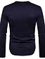 cheap Men&#039;s Tees &amp; Tank Tops-Men&#039;s T-shirt - Solid Colored Round Neck Dark Gray L / Long Sleeve