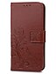 cheap Huawei Case-Case For Huawei Huawei Honor 7A Card Holder / Flip Full Body Cases Solid Colored / Flower Soft PU Leather for Huawei Honor 7A
