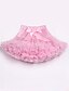 voordelige Meisjesrokken &amp; -shorts-Kids Toddler Girls&#039; Skirt Blushing Pink Wine Fuchsia Solid Colored Layered Mesh Bow Holiday Going out Active Streetwear