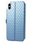 cheap iPhone Cases-Case For Apple iPhone XS / iPhone XR / iPhone XS Max Card Holder / with Stand / Flip Full Body Cases Tile / Solid Colored Hard PU Leather