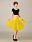 זול תחפושות מהעולם הישן-נסיכות שמלות שמלה תחתית טוטו בת ים וסליפ שמלת חצוצרה שנות ה-50 גותיות לבן שחור צהוב