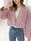 cheap Women&#039;s Fur &amp; Faux Fur Coats-Women&#039;s Fur Coat Short Solid Colored Daily Basic Blue Yellow Blushing Pink S M L