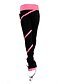 cheap Ice Skating Dresses , Pants &amp; Jackets-Figure Skating Pants Women&#039;s Girls&#039; Ice Skating Tights Bottoms White Purple Yellow Polar Fleece High Elasticity Training Competition Skating Wear Thermal Warm Spiral Stripe Ice Skating Figure Skating