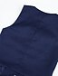 billige Sett-Kids Boys&#039; Active Solid Colored Long Sleeve Regular Clothing Set Navy Blue