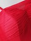 billige Fest kjoler-A-linje Aften Kjoler Plusstørrelse Kjole Forlovelse Gulvlang Halvlange ærmer Illusion hals Blondelukning med Krøllede Folder 2022 / Formel aften