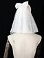 cheap Wedding Veils-Two-tier Pearl / Cute Wedding Veil Shoulder Veils with Faux Pearl / Beading Tulle / Angel cut / Waterfall